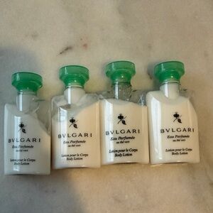 Bulgari Eau Parfumée au thé vert Body Lotion - set of four